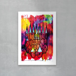 Lübsche Riesen PopArt - POSTER 50 x 70 cm