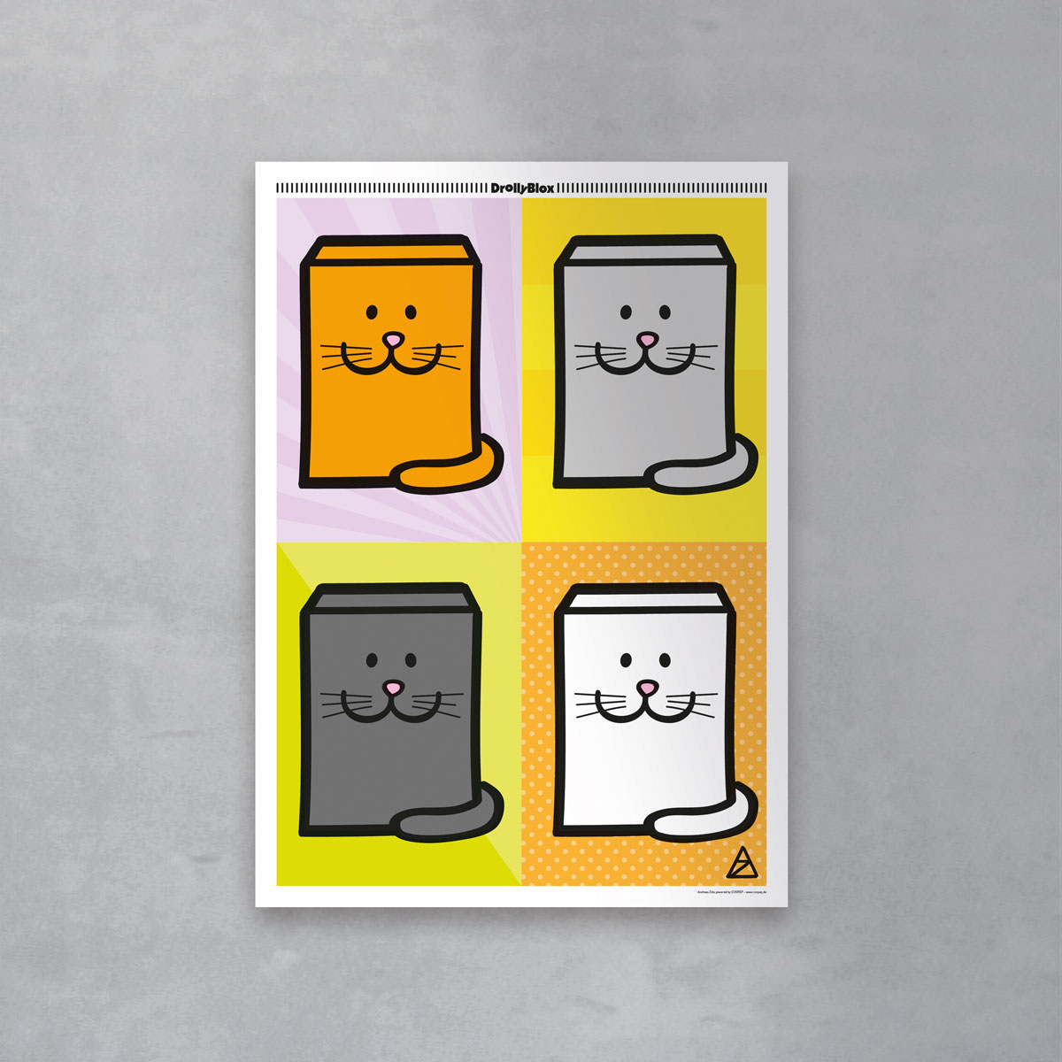 Miau - POSTER 50 x 70 cm